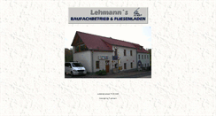 Desktop Screenshot of fliesenspezi.de